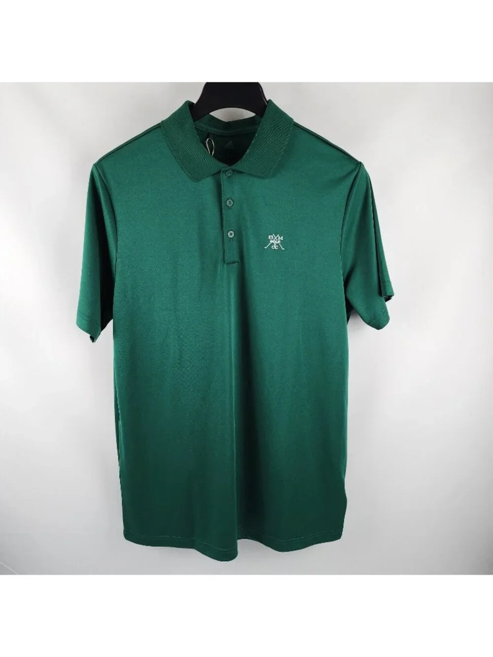 Adidas Shirt Mens Large Prime Green adiPerformance S/S Golf Polo NWT